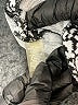 Calvin Klein Graphic Gray Cocktail Dress Size 6 - photo 8