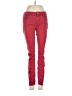 Zara Hearts Red Jeans Size 4 - photo 1