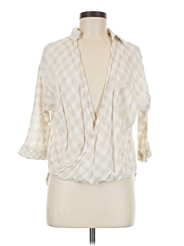 Love Stitch 3/4 Sleeve Blouse (view 1)