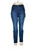 Style&Co Solid Blue Jeggings Size 14 - photo 1