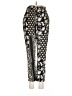 Boom Shankar Paisley Black Casual Pants Size 6 - photo 1