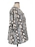 ee:some Silver 3/4 Sleeve Blouse Size 1X - photo 4