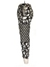 Boom Shankar Paisley Black Casual Pants Size 6 - photo 5