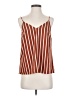 A New Day 100% Polyester Brown Sleeveless Top Size S - photo 1