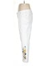 Monroe and Main Graphic White Casual Pants Size 16w - photo 5