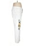 Monroe and Main Graphic White Casual Pants Size 16w - photo 4