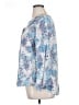 NY Collection Blue 3/4 Sleeve Blouse Size 1X (estimated) - photo 5