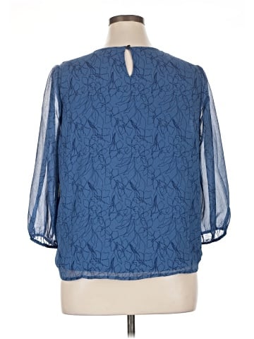 Evri 3/4 Sleeve Blouse (view 2)
