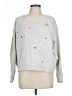 H&M L.O.G.G. Hearts Gray Pullover Sweater Size L - photo 1