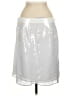 J.Crew Collection Metallic Silver Formal Skirt Size 10 - photo 2