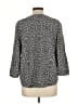 Croft & Barrow Gray 3/4 Sleeve Blouse Size L - photo 2