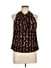 Unbranded 100% Rayon Black Sleeveless Blouse Size L - photo 1