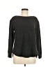 Jane and Delancey Metallic Gray Pullover Sweater Size M - photo 1