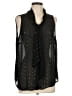 A New Day 100% Polyester Black Sleeveless Blouse Size L - photo 1