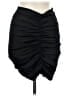 Assorted Brands 100% Polyester Solid Black Casual Skirt Size M - photo 1