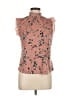 Adrienne Vittadini Pink Sleeveless Blouse Size L - photo 1