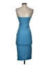 Reformation Solid Blue Cocktail Dress Size XS - photo 2