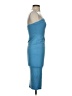 Reformation Solid Blue Cocktail Dress Size XS - photo 4