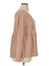 Unbranded Tan Long Sleeve Blouse Size XL - photo 4