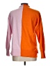 Unbranded Color Block Orange Pink Turtleneck Sweater Size L - photo 2