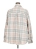 BeachLunchLounge Plaid Gray Fleece Size 3X - photo 2