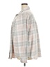 BeachLunchLounge Plaid Gray Fleece Size 3X - photo 5