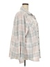 BeachLunchLounge Plaid Gray Fleece Size 3X - photo 4