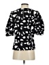 MELLODAY Black 3/4 Sleeve Blouse Size S - photo 2