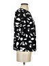 MELLODAY Black 3/4 Sleeve Blouse Size S - photo 4