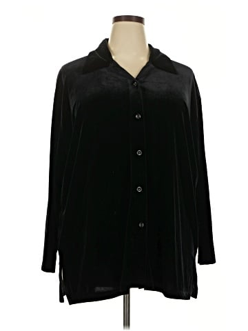 Elisabeth by Liz Claiborne Long Sleeve Blouse (view 1)
