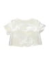 Egg New York Metallic Silver Short Sleeve Blouse Size 3T - photo 2