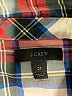 J.Crew 100% Cotton Plaid Red Long Sleeve Button-Down Shirt Size 2 (tall) - photo 4