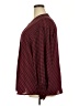 Maurices 100% Polyester Houndstooth Red Long Sleeve Blouse Size 3X - photo 5