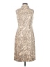J. McLaughlin Paisley Tan Cocktail Dress Size M - photo 1