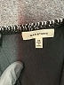 Max Studio 100% Polyester Houndstooth Gray Casual Skirt Size XS - photo 4