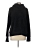 90 Degree by Reflex 100% Polyester Black Turtleneck Sweater Size L - photo 1