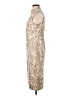 J. McLaughlin Paisley Tan Cocktail Dress Size M - photo 5
