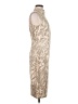 J. McLaughlin Paisley Tan Cocktail Dress Size M - photo 4