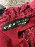 Shein Burgundy Long Sleeve Blouse Size M - photo 7