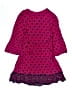 Justice 100% Rayon Paisley Pink Dress Size 18 - photo 2