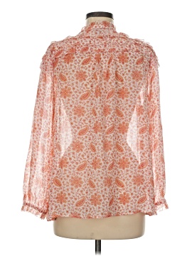 Paige Long Sleeve Silk Top (view 2)