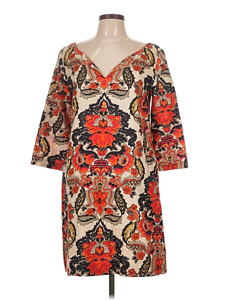 Pre-owned Jcrew Casual Dress In Orange