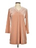 Lands' End Tan 3/4 Sleeve Top Size S - photo 1