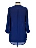 Express Blue 3/4 Sleeve Blouse Size XS - photo 2