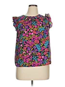 Emery Rose Short Sleeve Blouse