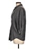 Zara Gray 3/4 Sleeve Button-Down Shirt Size M - photo 5
