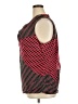 Dana Buchman 100% Polyester Red Sleeveless Blouse Size XXL - photo 5