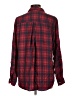 Grayson 100% Lyocell Plaid Red Long Sleeve Button-Down Shirt Size Lg (4) - photo 2