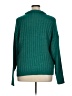 Time and Tru Solid Teal Turtleneck Sweater Size XL - photo 2