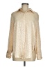 ACOA collection Animal Print Tan Long Sleeve Blouse Size M - photo 1